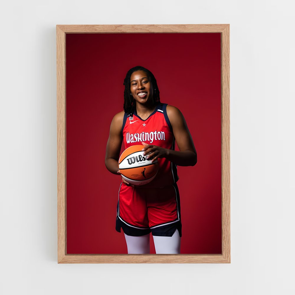 Poster Énergie sur le Terrain – affiche Basketball (vue 4)